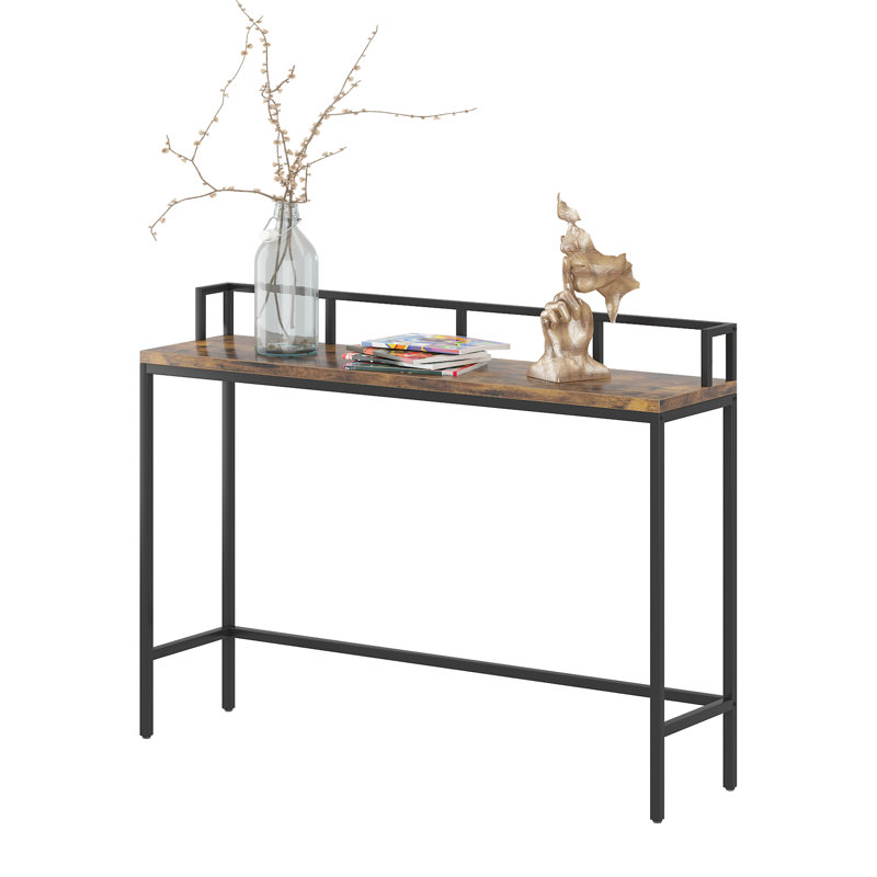 17 Stories Long Sofa Table, Narrow Console Table Behind Couch, Tall Bar Tables Enterway Table